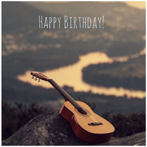 Acoustic Guitar, Guitar, Happy Birthday, Birthday, Water