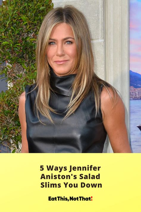 Jennifer Aniston Diet Plan, Jennifer Aniston Diet, Jennifer Aniston Salad Recipe, Signature Salad, High Antioxidant Foods, No Pain No Gain, Age Defying, How To Slim Down, Healthier You