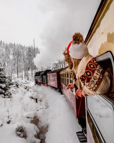 Discover the absolute best things to do in Harz National Park in Germany and go for a magical ride on the Brocken Railway. Experience Germany train travel at it's best as well as one of the lesser known German travel destinations at one of the best national parks in Germany. | harz national park germany | harz national park winter | nationalpark harz winter | harz germany winter | harz mountains germany trains | harz mountains germany trains | best places to go in germany in winter Germany In Winter, German Winter, Germany Winter, Berlin Winter, Berlin Christmas, South Germany, Hohenzollern Castle, Germany Trip, German Travel