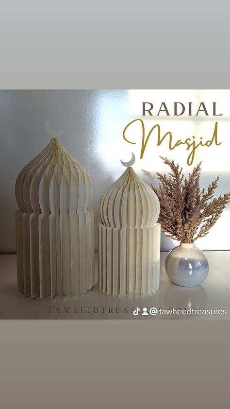 Muslim Decorations for Ramadan And Eid. Islamic Decor for gifts. A beautiful masjid elegant. Place on shelves or mantle. Affordable and unique Islamic lifestyle Ramzan Decor, Welcome Ramadan, Eid Decorations, Ramadan 2024, Islamic Events, Eid Mubarak Card, Ramadan Decor, Ramadan Kareem Decoration, Eid Crafts