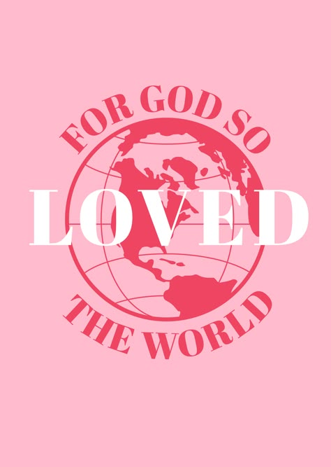 Christian Love Verses, Christian Posters For Room, Poster Prints Christian, Christian Prints Free Printable, Valentines Christian Wallpaper, Bible Verse John 3:16, Gods Love Wallpaper, Christian Valentines Wallpaper, Pink Prints For Walls