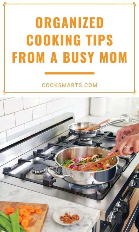 Quick Home Cooking Tips for Families | If you’re trying to avoid eating out to save money and eat healthier, this post is a total inspiration! Learn how one busy mom has learned to eat at home more, prepare kid-approved meals for her picky eaters, make satisfying vegetarian dinners twice a week, and keep every meal quick + manageable with an organized cooking process. | Cook Smarts #cookingtips #homecooking #pickyeaters #cookingforbeginners #kitchenorganization Eat At Home, Picky Eaters Kids, Kid Approved Meals, Baking Basics, Cook Smarts, Cooking For Beginners, Eat Healthier, Salad With Sweet Potato, Vegetarian Dinners