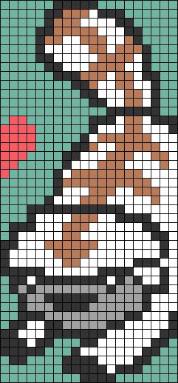 Alpha pattern #155746 | BraceletBook Atla Alpha Pattern, Atla Pixelart, Avatar Alpha Pattern, Alpha Bracelet Pattern Grid, Organize Stationary, Alpha Patterns Anime, Alpha Grid, Tapestry Charts, Appa Avatar