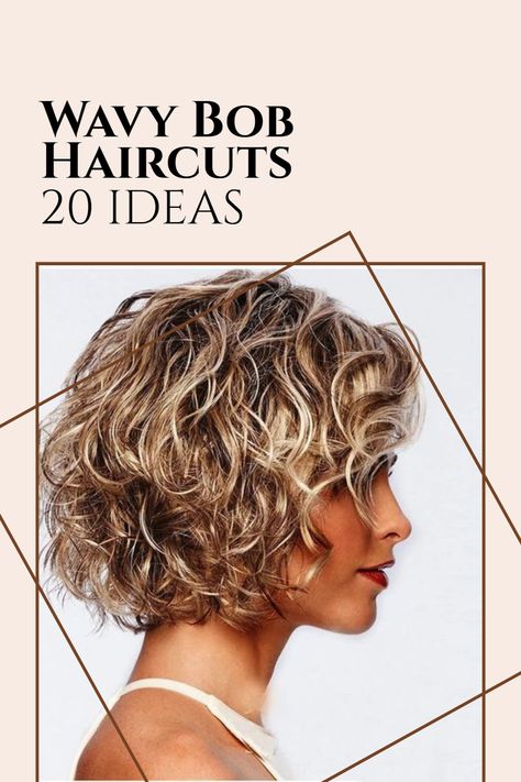 Pelo Bob Ondulado, Kręcony Bob, Wavy Bob Haircut, Short Curly Bob Hairstyles, Kort Bob, Short Wavy Haircuts, Wavy Bob Haircuts, Thick Wavy Hair, Curly Hair Photos