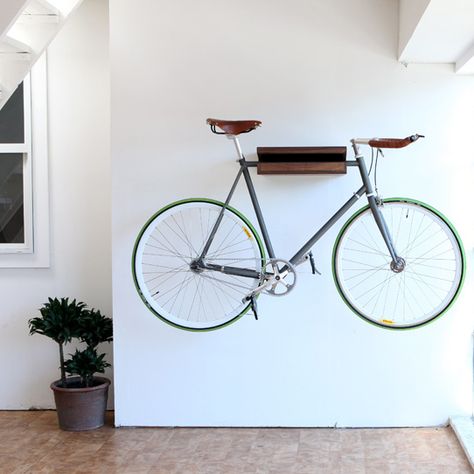 Bike Storage Ceiling, Storage Ceiling, Bike Storage Apartment, Bicycle Storage Rack, Bike Storage Ideas, Indoor Bike Rack, Indoor Bike Storage, Pain Cave, Outdoor Bike Storage