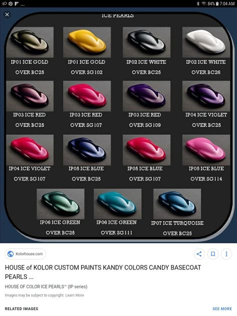 Motorcycle paint colors Custom Paint Colors Car, Vehicle Paint Colors, Unique Car Colors Ideas, Car Colors Paint Ideas, Motorcycle Color Ideas, Auto Paint Colors, Trick Or Trunk Ideas, Aesthetic Car Wallpaper, 2023 Cars