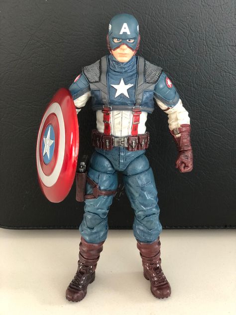 Captain America First Avenger, First Avenger, America First, Figure Collection, Avengers Memes, Action Figures Collection, Marvel Movies, Captain America, Action Figure