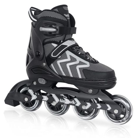 Nattork Adjustable Inline Skates for Kids and Adult ,Outdoor & Indoor Illuminating Roller Skates for Girls and Boys,Beginners Roller Skates For Kids, Skate 4, Roller Blades, Kids Roller Skates, Kids Skates, Roller Skate Shoes, Inline Skates, Inline Skate, Inline Skating