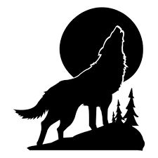 Wolf Stencil Templates, Wolves Silhouette, Wolf Silouhette Art, Mountain Lion Silhouette, Wolf Stencil, Wolf Howling At Moon Silhouette, Wolf Silhouette, Wolf Tattoo Design, Wolf Drawing