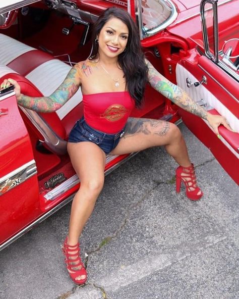 Chicano Woman, Rap Legends, Lowrider Models, Dope Swag Outfits, Cars Street, Chola Girl, Chicana Style, Low Rider Girls, Happy Friday Everyone