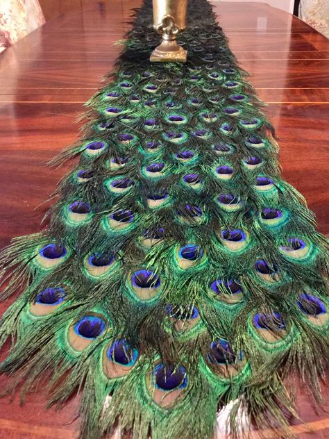 Peacock Living Room, Peacock Christmas Tree, Luxury Christmas Decor, Peacock Christmas, Indoor Water Garden, Peacock Wedding Theme, Peacock Theme, Peacock Decor, Long Sleeve Evening Gowns