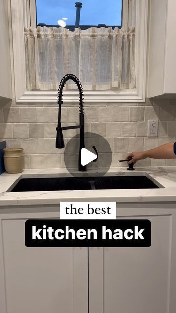 Valerie | DIY Home Renovation & Home Decor on Instagram: "👏🏼the best KITCHEN HACK👏🏼

Refill your built in soap dispenser once a year instead of every month with this hack 🙌🏼 comment below if you try this!! 

#kitchenhacks #kitchenhack #soapdispenser #kitchenidea #kitchengoals #kitchengoals💯 #diyhacks #diyhack #diykitchen #diykitchens #homehack #homehacks #househacks #househack 

kitchen hack, home hack, house hack, built in soap dispenser" Kitchen Hack, Kitchen Soap Dispenser, Hacks Diy, Best Kitchen, Diy Hacks, Every Month, Kitchen Hacks, Diy Kitchen, Home Hacks