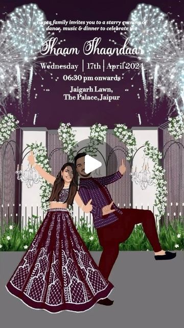 Invite Charm By Dinesh Chatwani on Instagram: "Swirling to the symphony of our heritage 🎶
Dancing through the night, under a sky full of stars ✨

#sangeet #wedding #indianwedding #bride #mehndi #indianbride #mehendi #wedmegood #shaadi #weddingphotography #sangeetdance #sangeetnight #weddingdecor #destinationwedding #punjabiwedding #love #weddingsutra #weddinginspiration #bridal #india #weddings #fashion #weddingdress #lehenga #weddingseason #haldiceremony #bridesmaids #haldi #sangeetoutfit #bridetobe" Sangeet Night Invitation, Sangeet Invitation, Bride Mehndi, Sangeet Night, A Sky Full Of Stars, Wardrobe Planner, Sangeet Outfit, Sky Full Of Stars, Sky Full