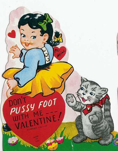 Valentine Stuff, Punny Valentines, Valentine Images, Valentine Cards Handmade, Old Cards, Vintage Valentine Cards, Valentine Greeting Cards, Valentines Greetings, Retro Valentines