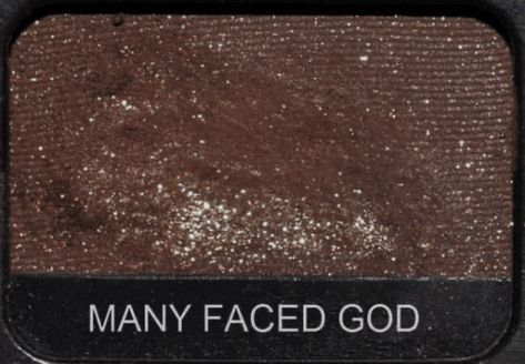 Many Faced God, Nars Palette, Nars Eyeshadow Palette, Nars Eyeshadow, Pretty Eyeshadow, Makeup Pallets, Makeup Shades, Single Eyeshadow, Brown Eyeshadow