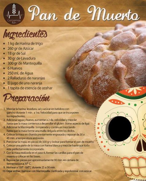 Pan de muerto Traditional Mexican Desserts, Mexican Sweets, Mexican Pastries, Mexican Sweet Breads, Culinary Cooking, Mexican Dessert Recipes, Boozy Desserts, Mexican Cooking, Mexican Dessert