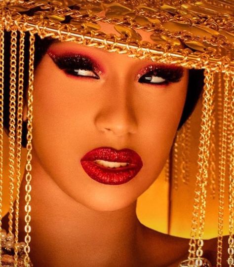 Cardi B Money Cover Wearing Christian Audette Madame CEO Lipstick B Background, Cardi B Pics, Cardi B Photos, Yo Gotti, Trending Photos, Chance The Rapper, Lil Pump, Music Album Covers, Female Rappers