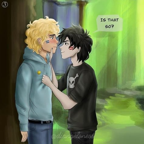 Solangelo Art, Solangelo Fanart, Percy Jackson Comics, Capture The Flag, Zio Rick, Percy Jackson Ships, Hero Poster, Percy Jackson Cast, Percy Jackson Characters