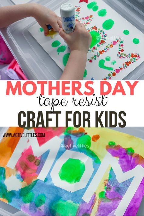 Mother's Day Crafts Preschool Activity - Active Littles Mother Day Crafts For Kids Preschool, Mother Day Activity For Toddlers, Mother Activities For Preschool, Toddler Activities For Mothers Day, Mothersday Toddler Craft, Mothers Day Ideas Preschool, Mother Day Activities For Toddlers, Mothers Day Prek Craft, Mother’s Day Kids Craft Easy