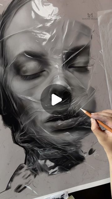 Hyperrealism Drawing, Hyperrealism Art, Hyperrealistic Drawing, Hyperrealistic Art, Charcoal Portraits, Portrait Photography Women, Charcoal Art, Realism Art, Hyperrealism