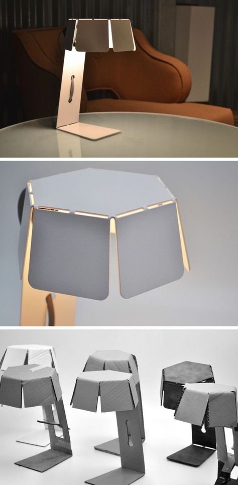 Metal Sheets Design, Metal Sheet Design Products, Sheet Metal Lamp Design, Table Lamp Metal, Metal Sheet Art, Metal Sheet Furniture, Sheet Metal Furniture Design, Sheet Metal Product Design, Metal Furniture Design Ideas