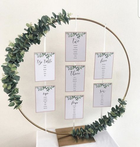 Eucalyptus Seating Chart, Diy Sage Green Wedding Decor, Wedding Eucalyptus Decor, Minimalistic Wedding Decor, Tafel Decor, Sage Wedding, Sage Green Wedding, Summer Decorating Ideas, Future Wedding Plans