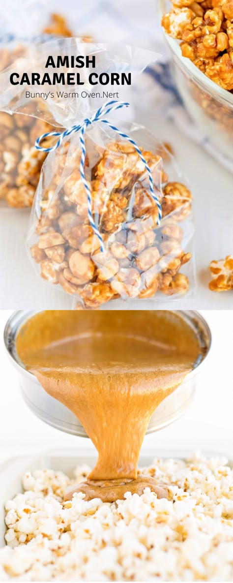 Amish Caramel, Popcorn Treats, Snack Mix Recipes, Caramel Corn, Popcorn Recipes, Amish Recipes, Caramel Popcorn, Pop Pop, Salty Snacks