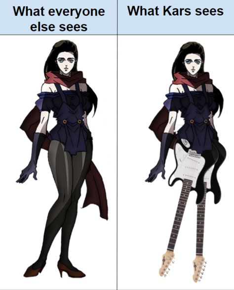 what if this is lisa lisa's stand | /r/ShitPostCrusaders/ | JoJo's Bizarre Adventure | Know Your Meme Gakuen Handsome, Wing Wing, Kars Jojo, Jojo Stardust Crusaders, Lisa Lisa, Anime Mems, Jojo Parts, Jojo's Bizarre Adventure Anime, Jojo Anime