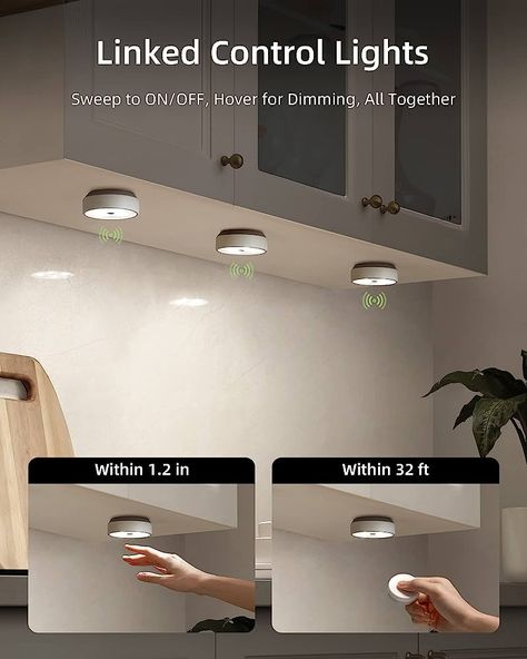 Motion Sensor Lights Indoor, Led Closet Light, Led Puck Lights, Wireless Lights, Closet Light, Remote Control Light, Puck Lights, Smart Lights, Closet Lighting