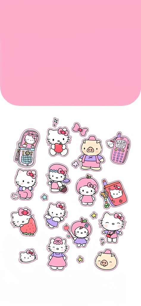 1/2 Lockscreen Sanrio Background, Cell Background, Fall Iphone Wallpaper, Chat Wallpaper Whatsapp, Wallpaper Sanrio, Funny Vines Youtube, Cute Mobile Wallpapers, Chic Wallpaper, Hello Kitty Art