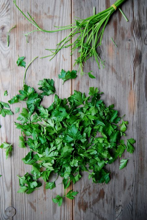 Parsley, Tomato and Mint Salad | eat in my kitchen Freeze Parsley, Parsley Health, Parsley Photography, Flat Leaf Parsley Plant, Microgreens Food Photography, Best Roasted Vegetables, Ingredients Photography, Vegetables Photography, Summer Salads With Fruit