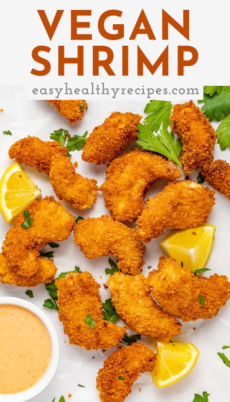 Vegan Shrimp, Health Lunch, Vegan Fries, Vegan Baking Recipes, Sriracha Mayo, Vegan Fish, Plant Based Diet Recipes, Oyster Mushrooms, Fit Foodie