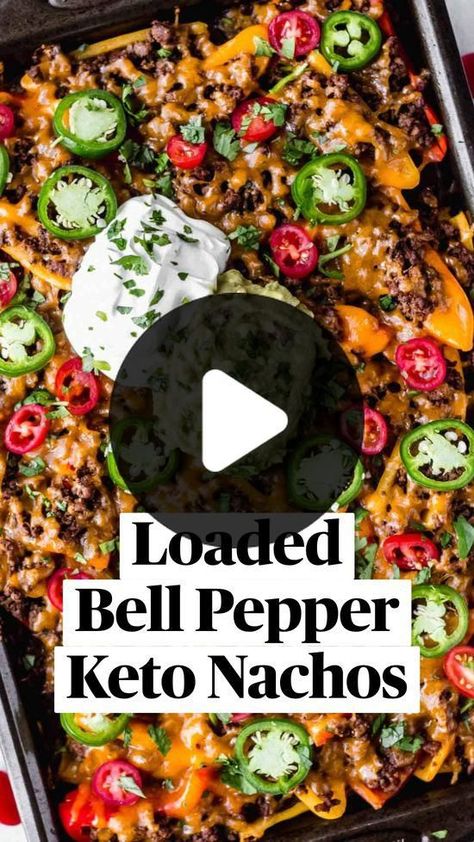 Nachos Healthy, Keto Nachos, Keto Lunch Ideas, Boiled Egg Diet Plan, Low Carb Diets, Keto Recipes Dinner, Recipes Keto, Low Carb Meals Easy, Keto Dinner