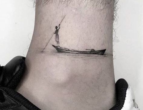 Keep It Simple Tattoo, Lucky Tattoos, Dark Gothic Tattoo, Palm Tattoo, Tatoo 3d, Vietnam Tattoo, Geometric Line Tattoo, Lucky Tattoo, Boat Tattoo