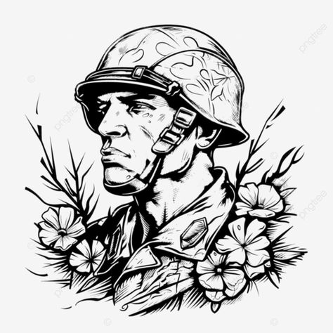 soldier ukraine army helmet line art vintage tattoo or print design soldier war ukraine png Army Helmet, Helmet Design, Vintage Tattoo, Art Vintage, Free Png, Graphic Resources, Line Art, Soldier, Ukraine