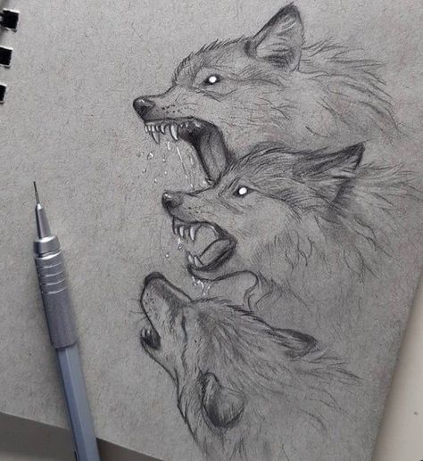 Wolf Art Drawing, Wolf Sketch, Wolf Artwork, Animal Drawings Sketches, Wolf Drawing, Face Tattoos, Animal Sketches, Wolf Pack, Wolf Art