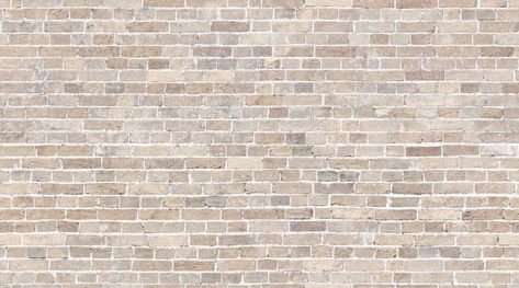 11,248 Beige Brick Wall Stock Photos, Pictures & Royalty-Free Images - iStock White Brick Texture, Wall Texture Seamless, Brick Tile Wall, Stone Wall Texture, Texture Photoshop, Brick Wall Texture, Light Brick, Architecture Background, Brick Wall Background