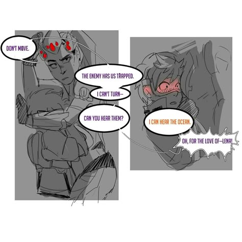 Widowtracer Fanart, Tracer And Widow, I Wish I Was Her, Overwatch Drawings, Romantic Comics, Overwatch Funny, Overwatch Tracer, Lgbt Memes, Overwatch Comic