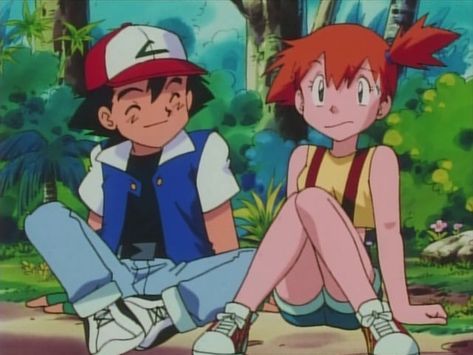 Ash And Misty Fanart, Misty Fanart, Pokemon Misty, Ash Misty, Pokémon Ships, Pokemon Ash And Misty, Pokemon 2000, Ash And May, Misty From Pokemon