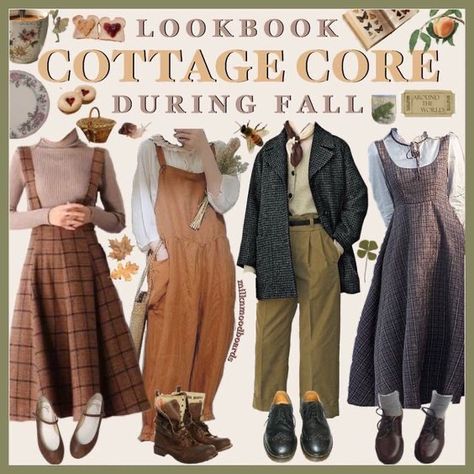 Aesthetic Business Casual Outfits For Women, Winter Cottagecore Fashion, Autumn Cottage Core Outfits, Vintage Cottagecore Fashion, Winter Outfit Cottagecore, Cottage Core Winter Fashion, Period Inspired Fashion, Carolinecore Outfits, Cottage Core Academia Outfits