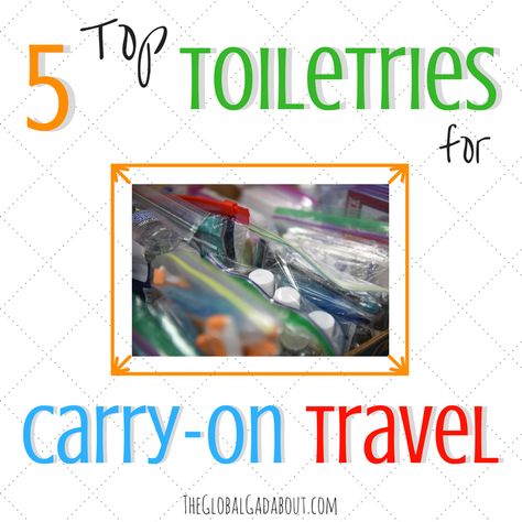 5 Top Toiletries for Carry-On Travel – The Global Gadabout. These 5 items either don't count toward TSA #carryon liquid requirements or are extremely versitile. Perfect for long-term #travel :-) #traveltips #travelhacks #carryontravel Foreign Words, Carry On Packing, Packing For Travel, Best Travel Quotes, Traveling Tips, World Traveller, Unique Hotels, Carry On Suitcase, Travel Blogging