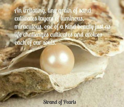 My fav pearl quote Quotes About Pearls, Pearl Quotes, Strand Of Pearls, Pearl Party, Carbon Fiber Rings, Jewellery Diamond, Grain Of Sand, Image Description, Luxury Jewellery