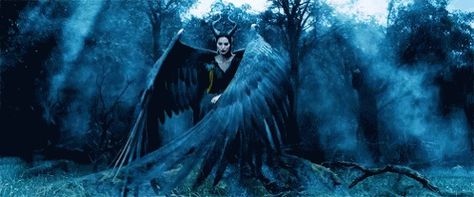 Maleficent Gif, Maleficent Angelina Jolie, Angelina Jolie Gif, Gifs Discord, Maleficent Wings, Angelina Jolie Maleficent, Winged People, Disney Live Action Movies, Disney Maleficent