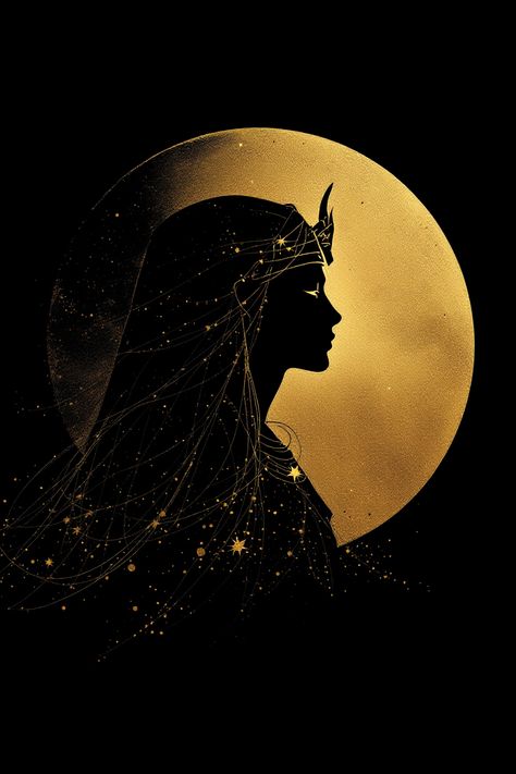 God Egypt Nihonga Image Japanese Style Egyptian Princess Aesthetic, God Of Knowledge, Golden Cat, Knowledge And Wisdom, Moon Knight, Japanese Style, Profile Pictures, Egypt, Profile Picture