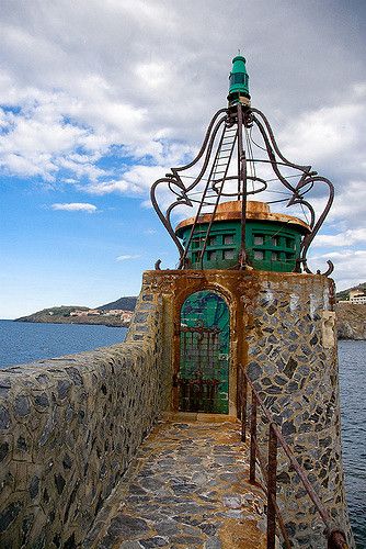 Collioure Lighthouse | Flickr - Photo Sharing! Roussillon France, Lighthouse Lighting, Lighthouse Pictures, Beautiful Lighthouse, Beacon Of Light, Light Houses, Light House, Water Tower, France Travel