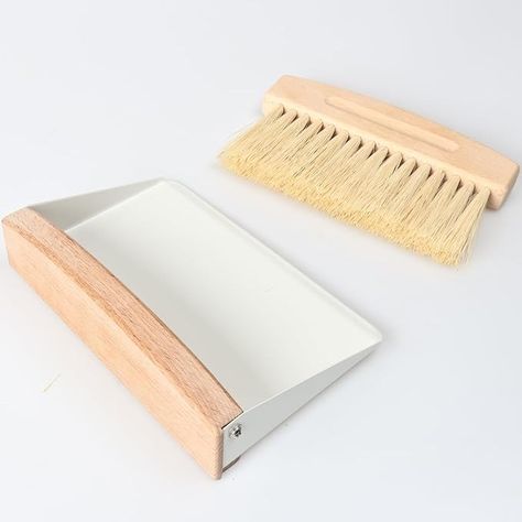 Amazon.com: Mini Dustpan and Brush Set, Small Beechwood Broom and Dust Pan Set, Portable Cleaning Brush and Dustpan Combo with Natural Sisal : Health & Household Mini Brush, Cleaning Surface, Brush Sets, Dust Pan, Natural Sisal, Work Spaces, Brooms, Pan Set, Couch Furniture