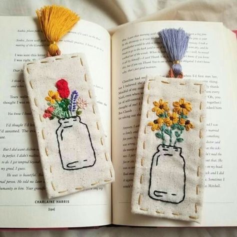 Covering Boxes, Hand Embroidery Projects, Pola Sulam, Simple Embroidery, 자수 디자인, Sewing Embroidery Designs, Hand Embroidery Art, Flower Embroidery Designs, Hand Embroidery Stitches