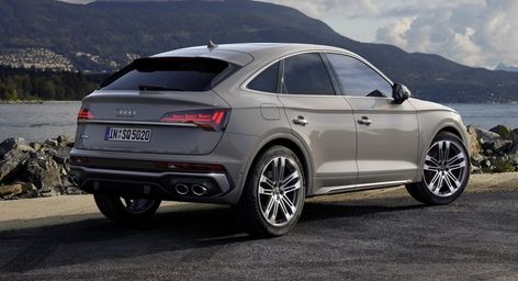 Audi is now accepting orders for the new 2021 Q5 Sportback, including the range-topping SQ5. Audi Sq5 Sportback, Q5 Sportback, Audi Q, Car Paint Colors, Audi Sq5, European Market, Luxury Car Interior, Bmw X4, V6 Engine