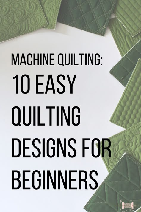 Free Motion Quilt Designs For Beginners, Free Machine Quilting Designs, Free Motion Machine Quilting, Quilting Templates For Beginners, Machine Quilting Over Applique, Longarm Quilting Designs For Beginners, Freestyle Quilting Patterns, Free Motion Patterns For Beginners, Machine Quilting Tips And Tricks