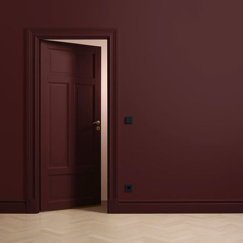 Burgundy Paint Colors, Maroon Bedroom, Burgundy Bathroom, Burgundy Room, Maroon Walls, Burgundy Living Room, Burgundy Walls, Burgundy Paint, Wall Color Combination